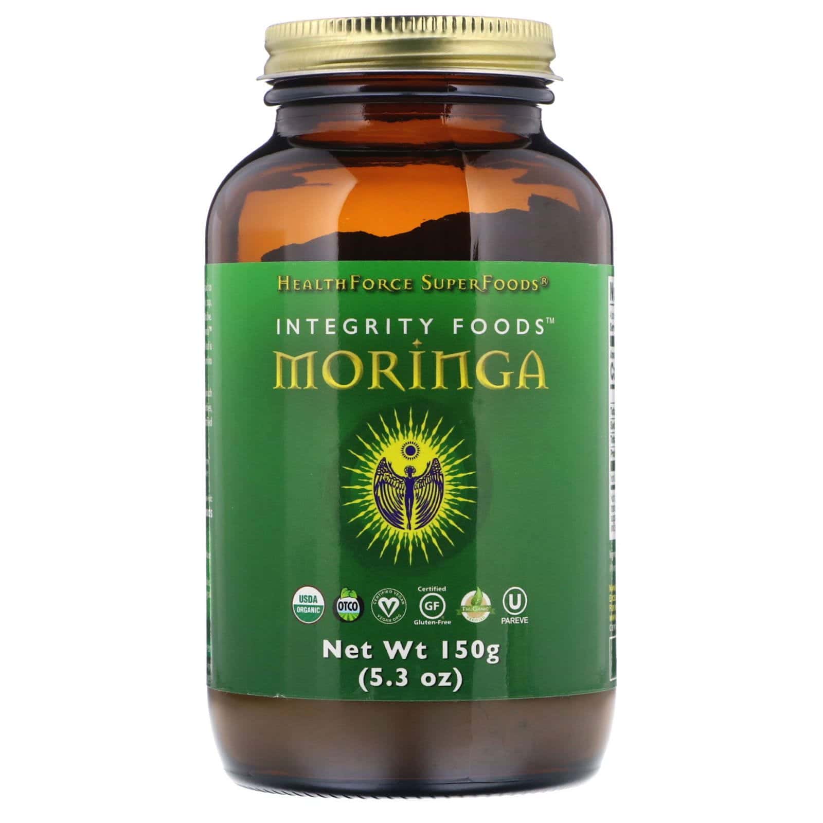 HealthForce Superfoods, Integrity Foods, moringa, 150 g (5,3 oz)