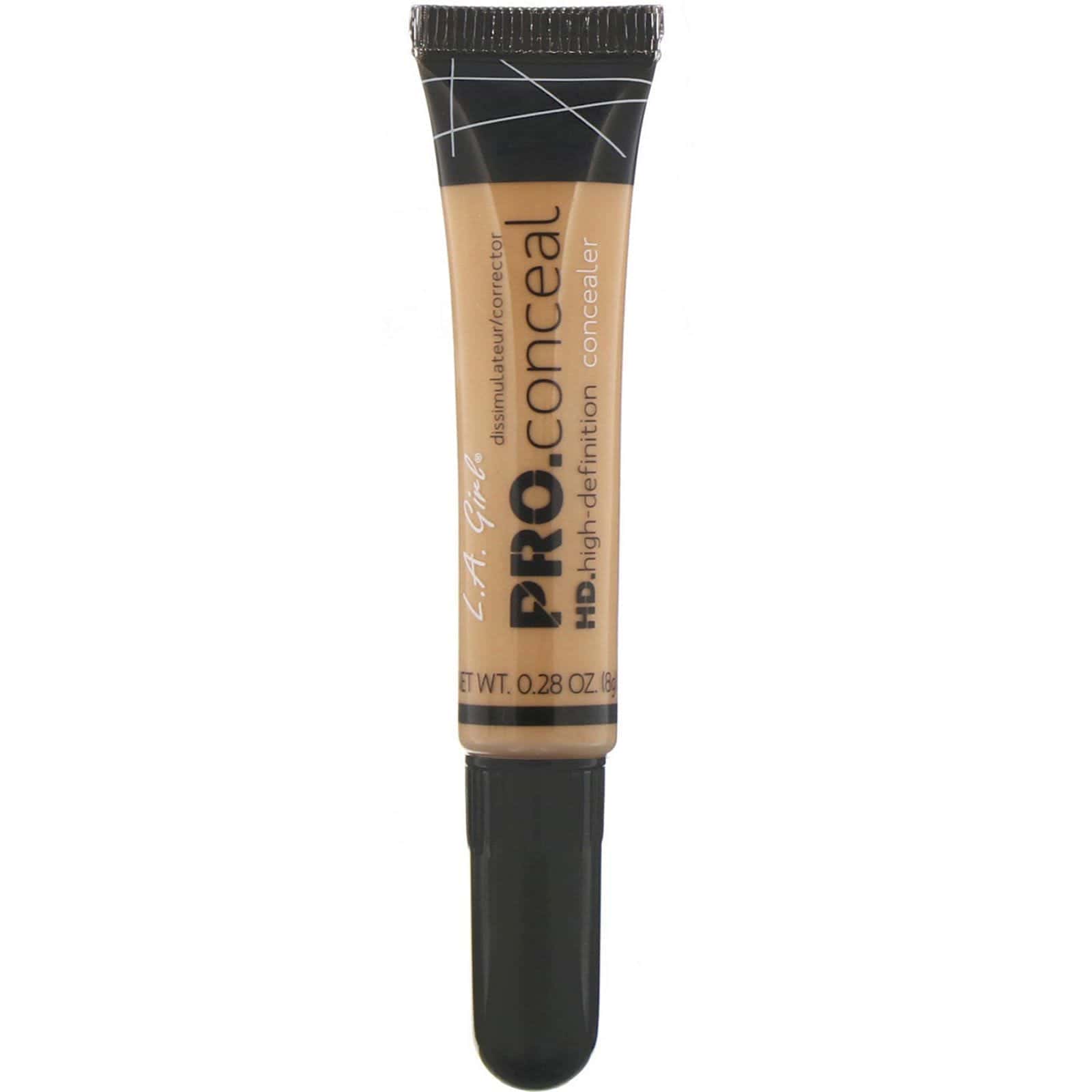 L.A. Girl, Corrector Pro Conceal HD, Beige intermedio, 8 g (0,28 oz)