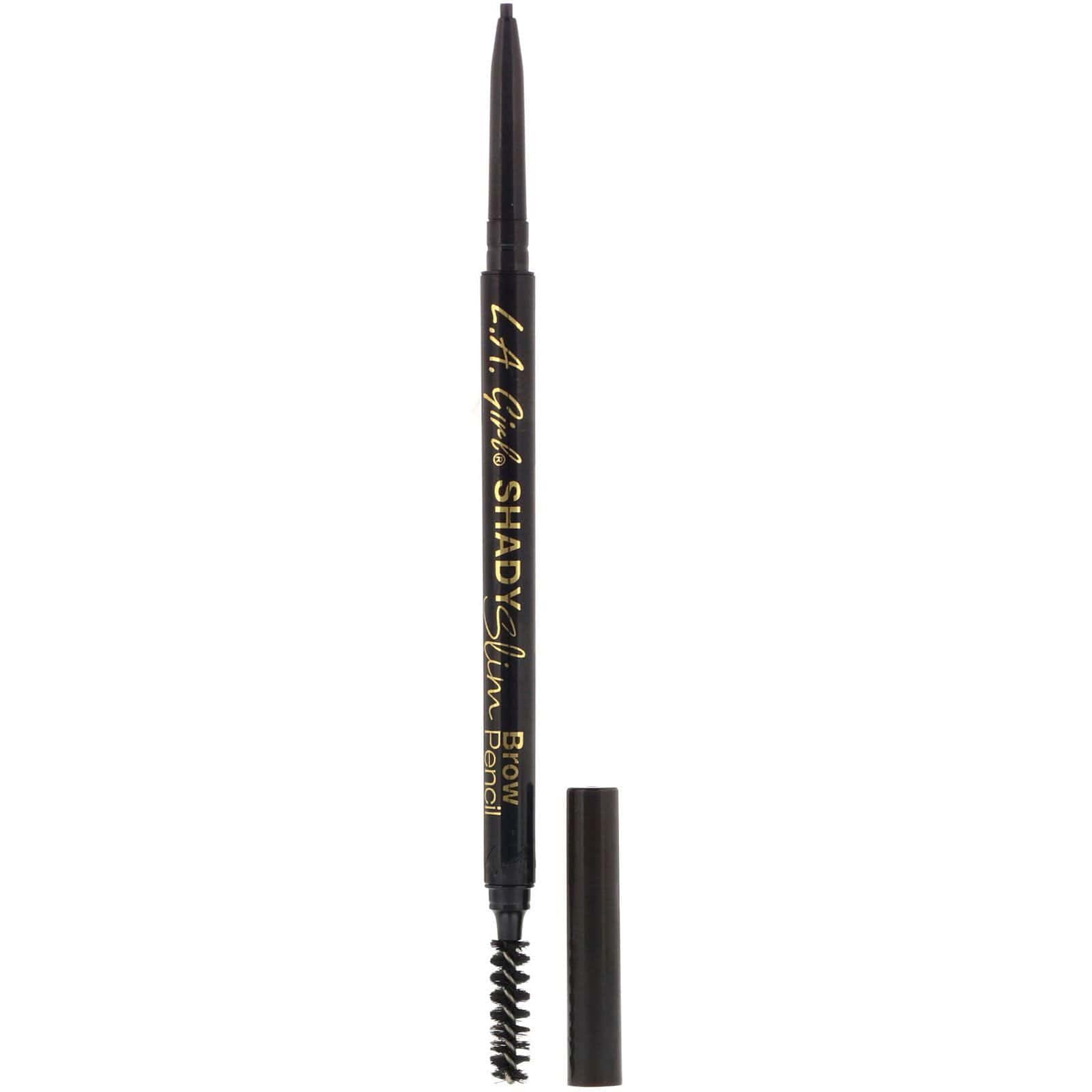 L.A. Girl, Lápiz para cejas Shady Slim, Marrón oscuro, 0,08 g (0,003 oz)