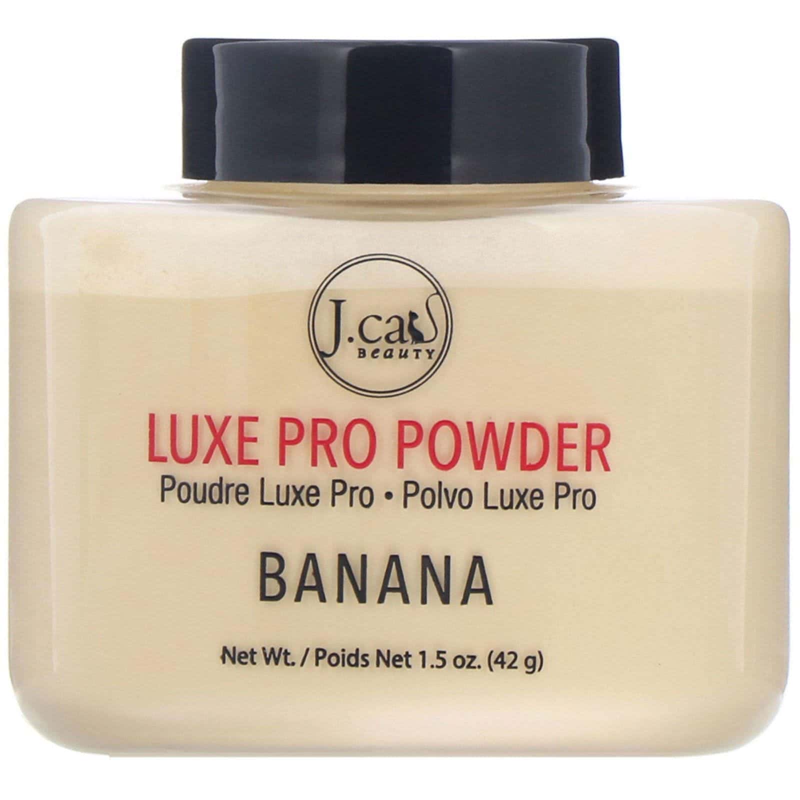 J.Cat Beauty, Polvo de lujo, Profesional, LPP101 Banana, 42 g (1,5 oz)