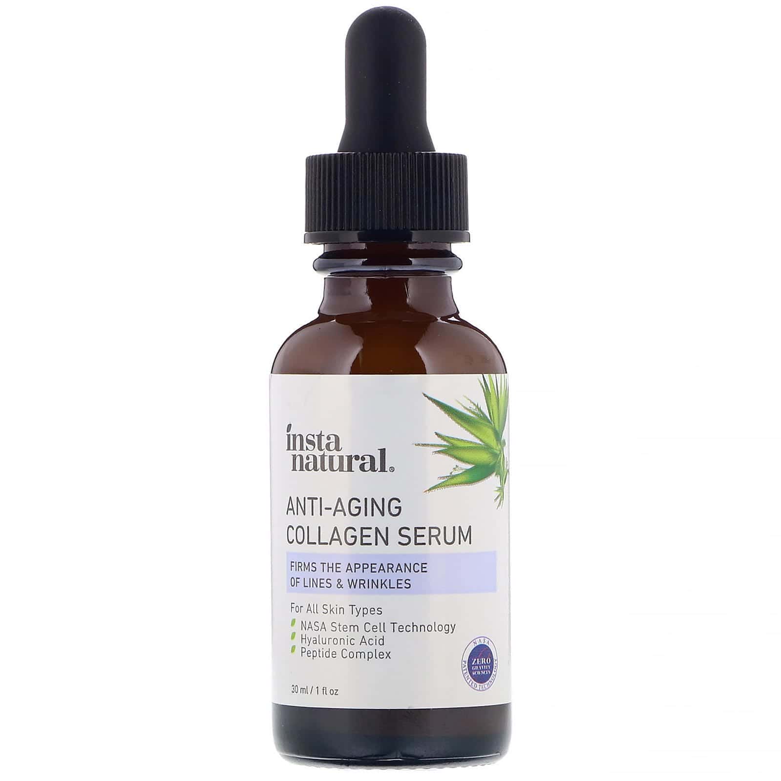 InstaNatural, Sérum antienvejecimiento con colágeno, 30 ml (1 oz líq.)