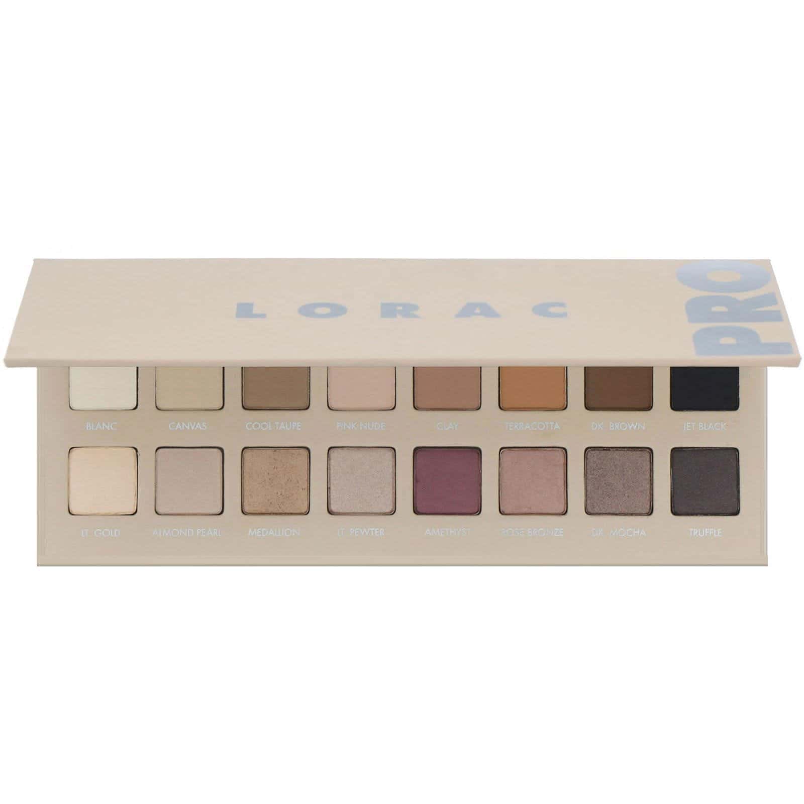 Lorac, Paleta Pro Palette 3 con mini prebase de ojos Behind The Scenes, 14,3 g (0,51 oz)