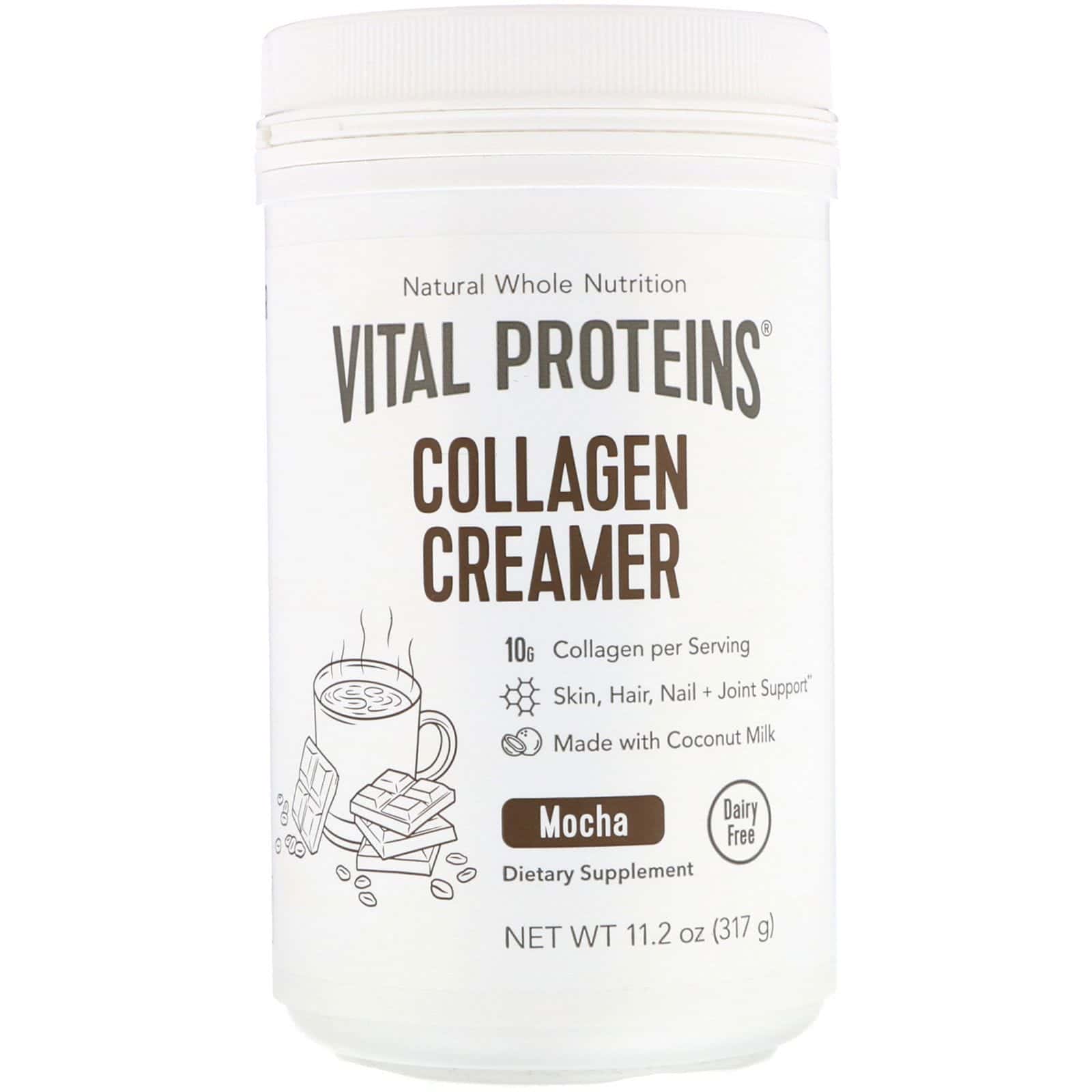 Vital Proteins, Colágeno en crema, moca - 11,2 oz (317 g)