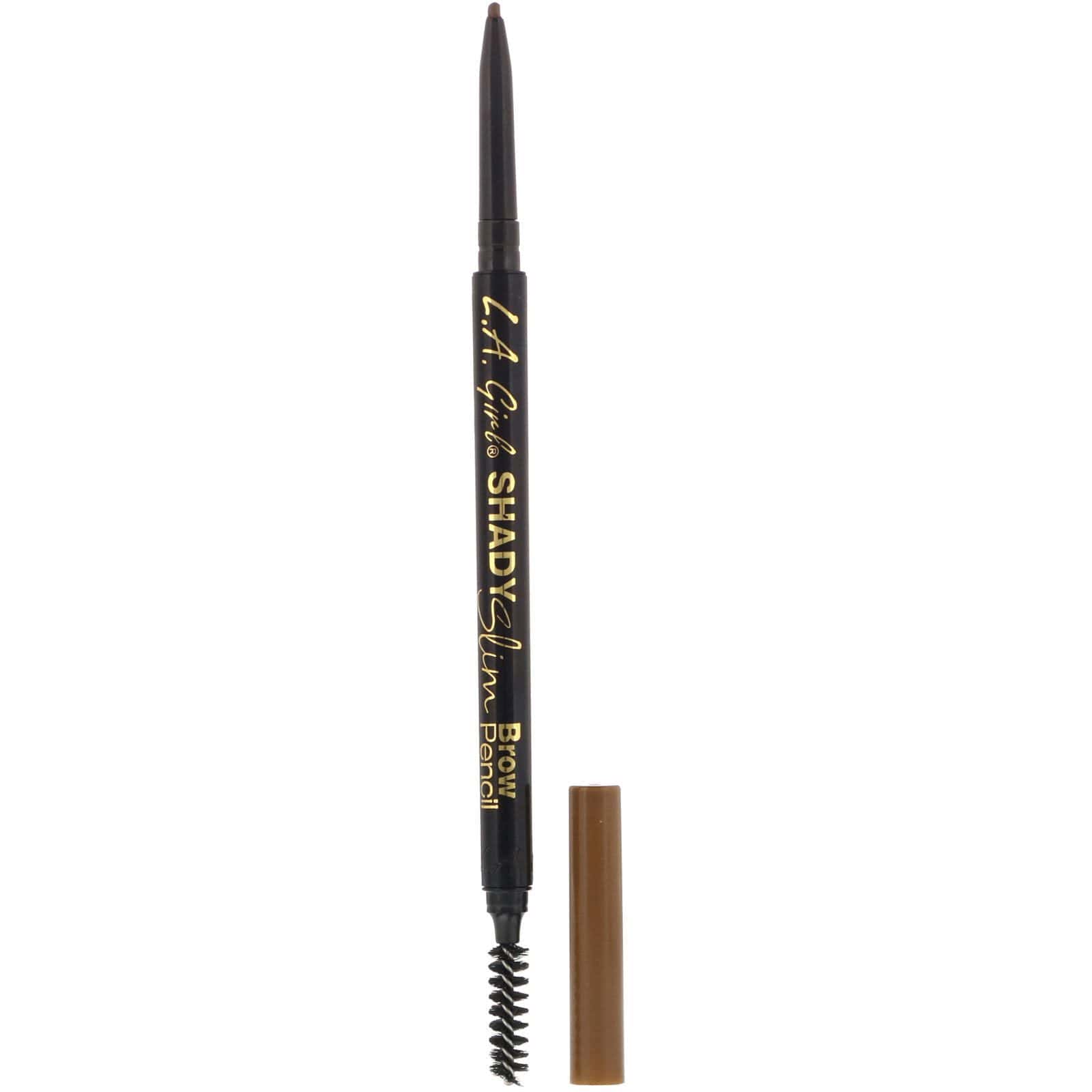 L.A. Girl, Lápiz para cejas Shady Slim, Soft Brown, 0,08 g (0,003 oz)