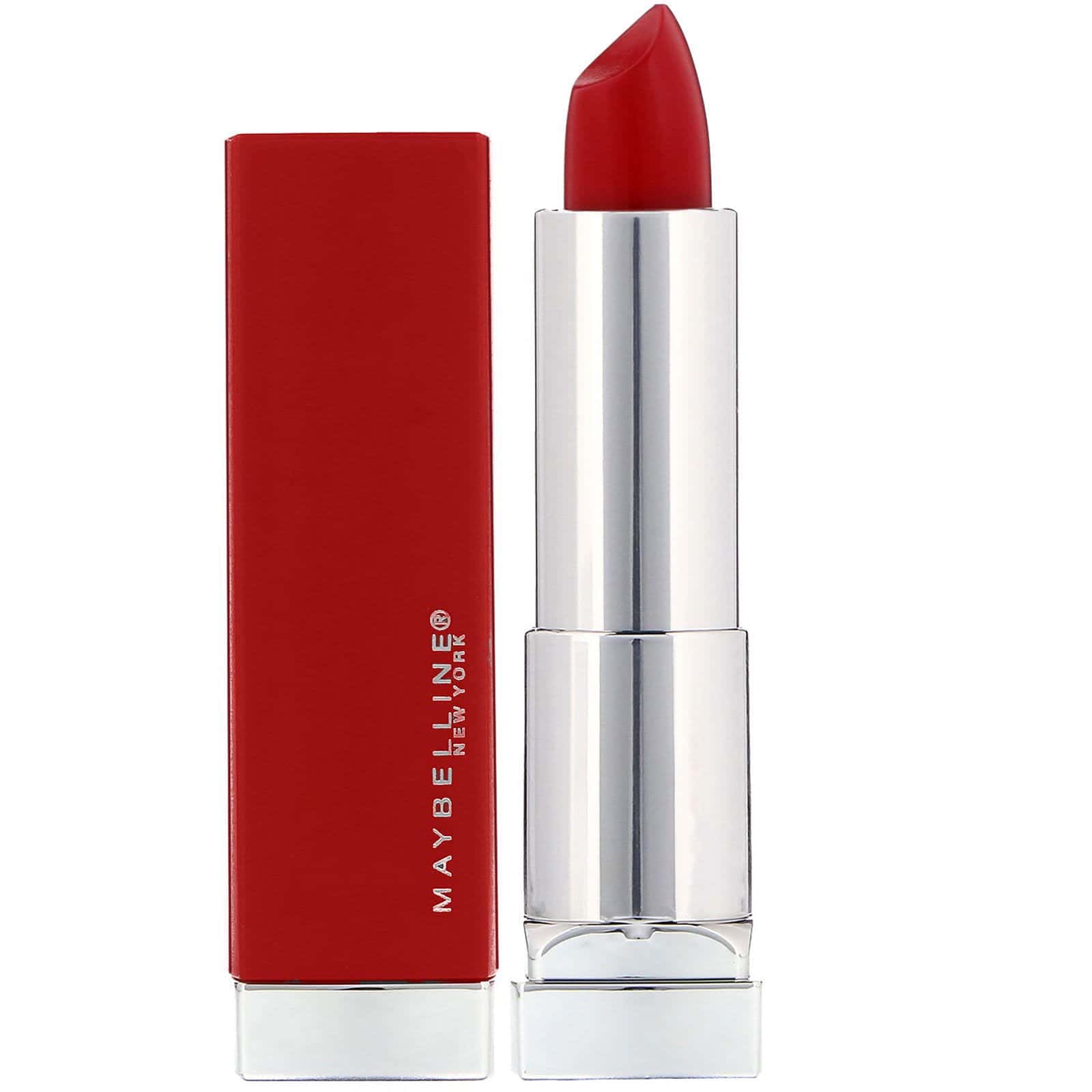 Maybelline, Color Sensational Made For All, Lápiz de labios para todo tipo de piel, Ruby for Me 385 (bordó), 4,2 g (0,15 oz)