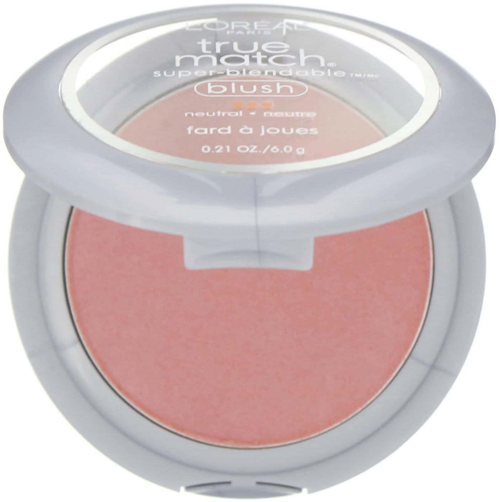 L'Oreal, True Match Super-Blendable, Rubor, N5-6 Apricot Kiss (beso de albaricoque), 6 g (0,21 oz)