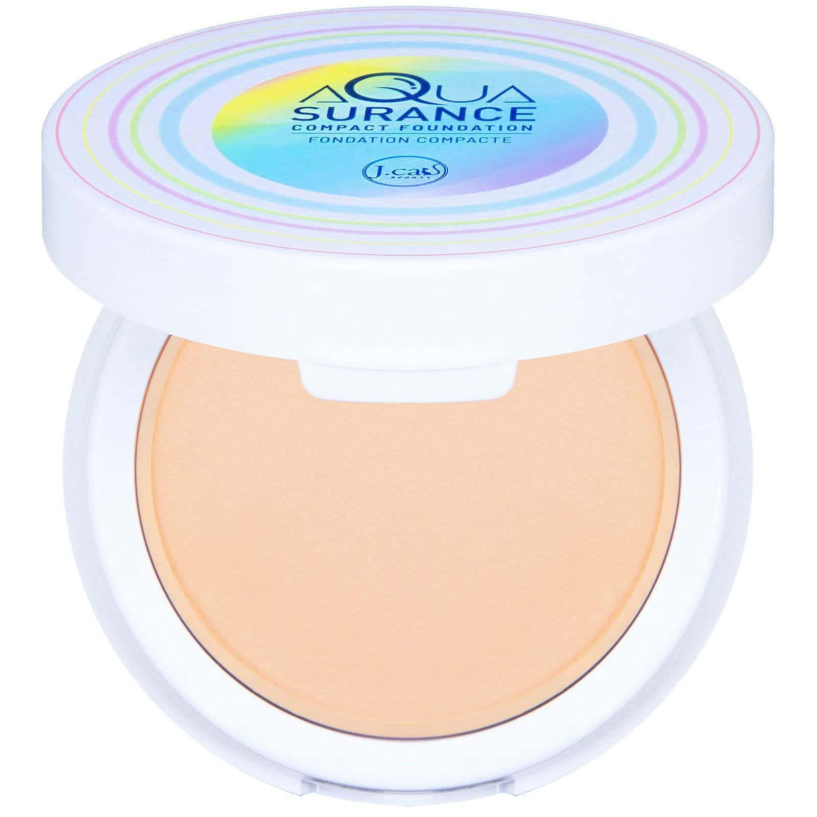 J.Cat Beauty, Aquasurance, Base compacta, ACF101 Marfil, 9 g (0,31 oz)