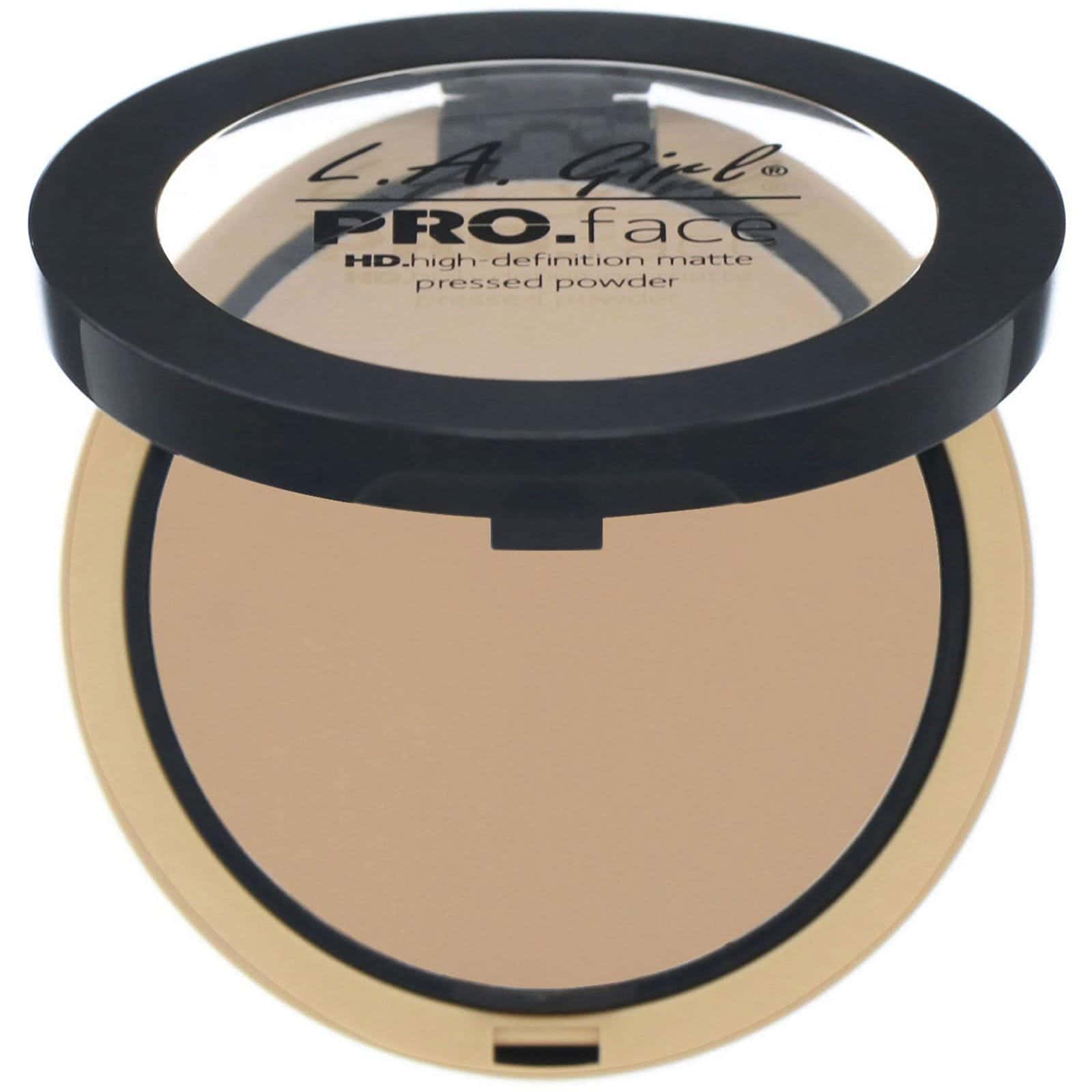 L.A. Girl, Polvo compacto mate PRO.face HD, Beige intermedio, 7 g (0,25 oz)