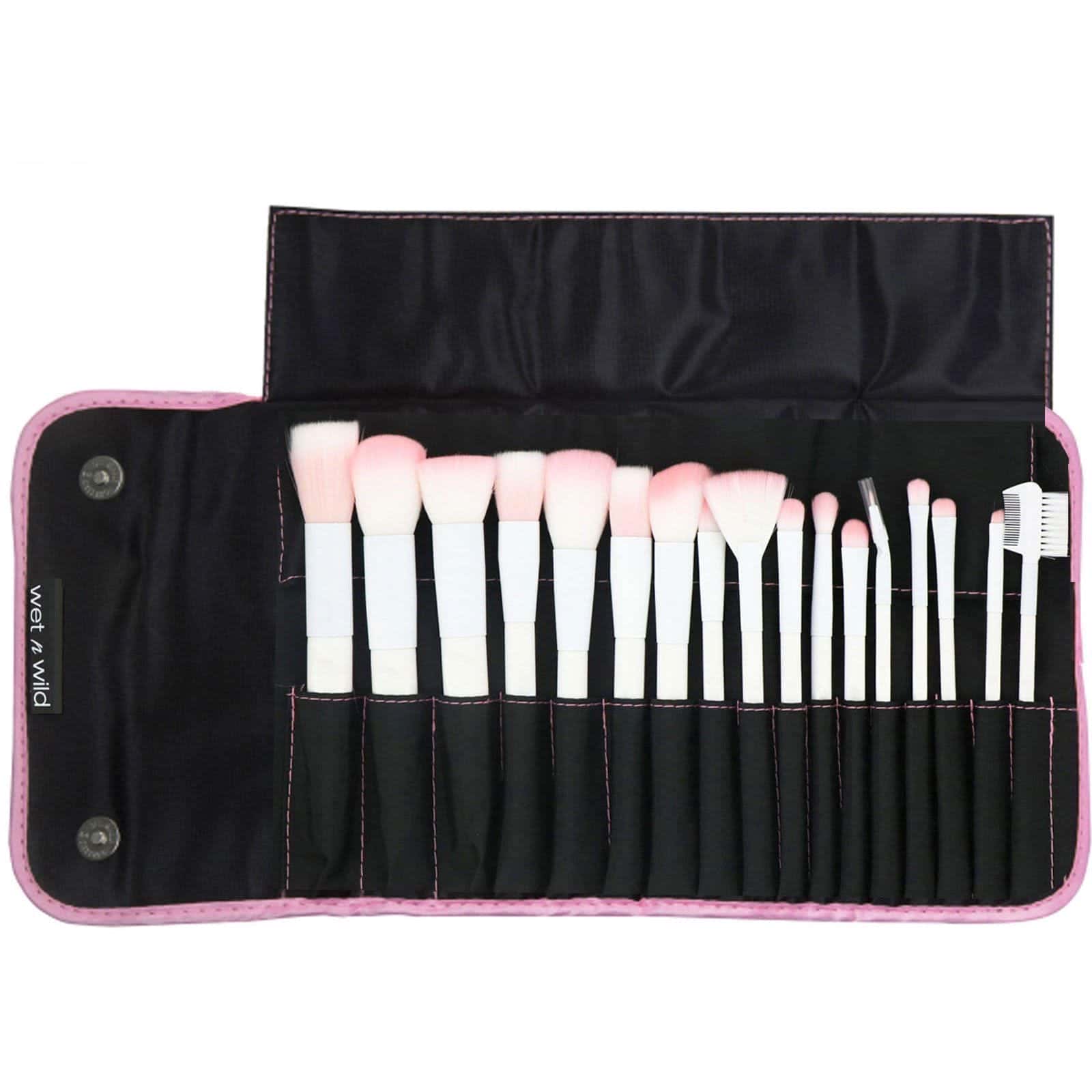 Wet n Wild, Rollo con 17 brochas, colección de 17 piezas