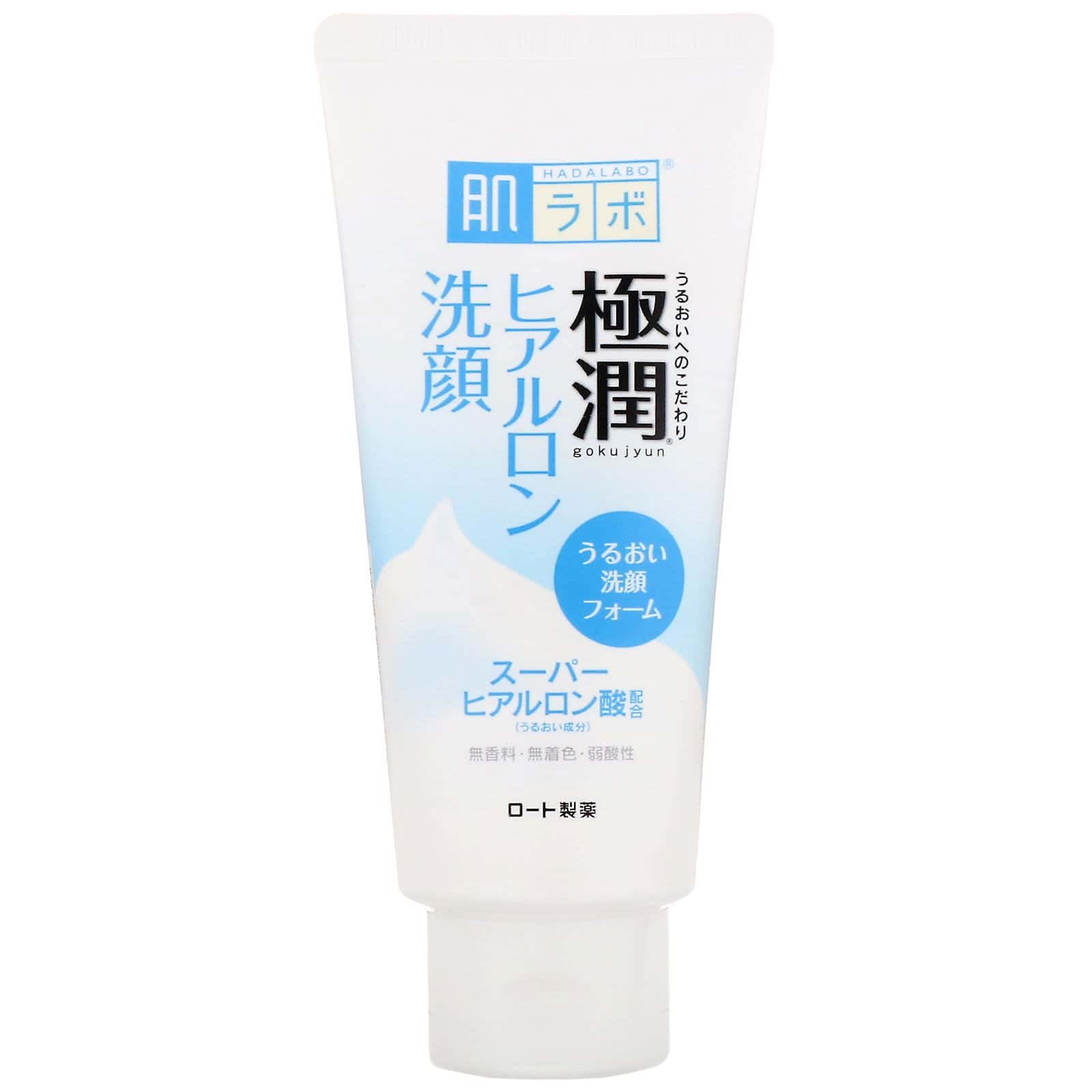 Rohto, Hada Labo, Gokujyun, Jabón líquido para el rostro, 100 g (3,5 oz)