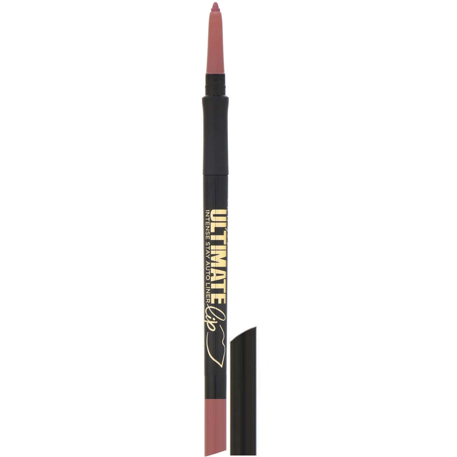L.A. Girl, Ultimate Lip, Delineador de labios automático de fijación intensa, Malva perdurable, 0,35 g (0,01 oz)
