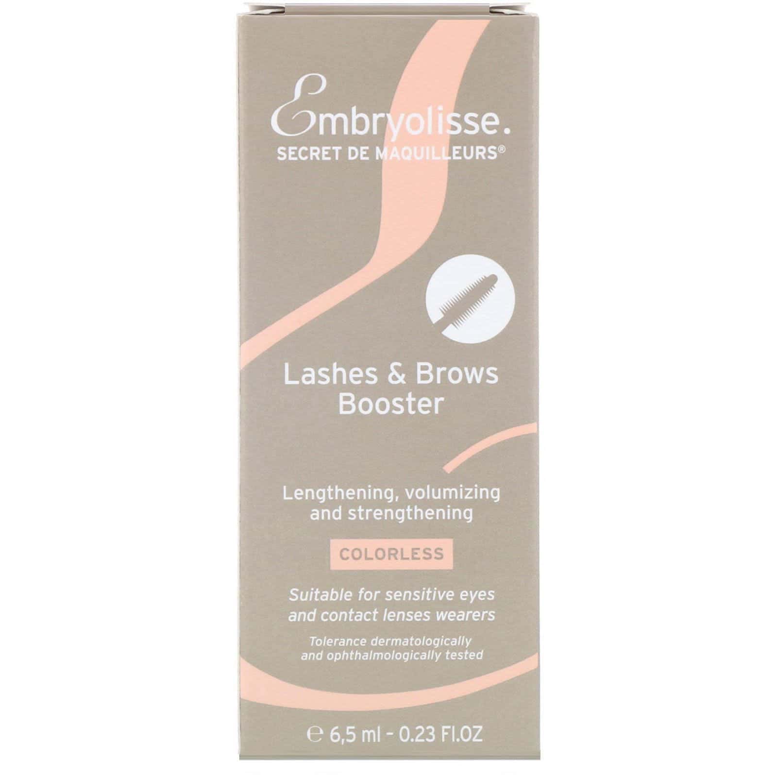 Embryolisse, Potenciador para pestañas y cejas, 6,5 ml (0,23 oz. liq.)