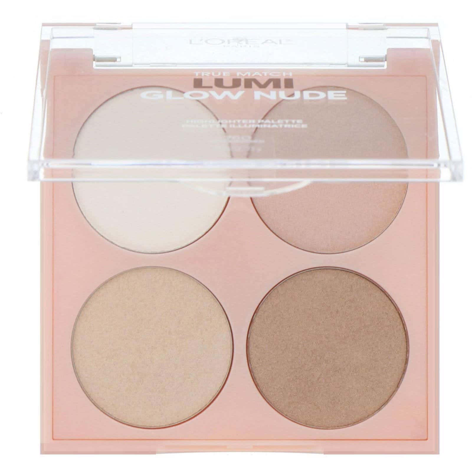 L'Oreal, True Match Lumi Glow Nude, Paleta de iluminadores, 760 Moonkissed, 7,3 g (0,26 oz)