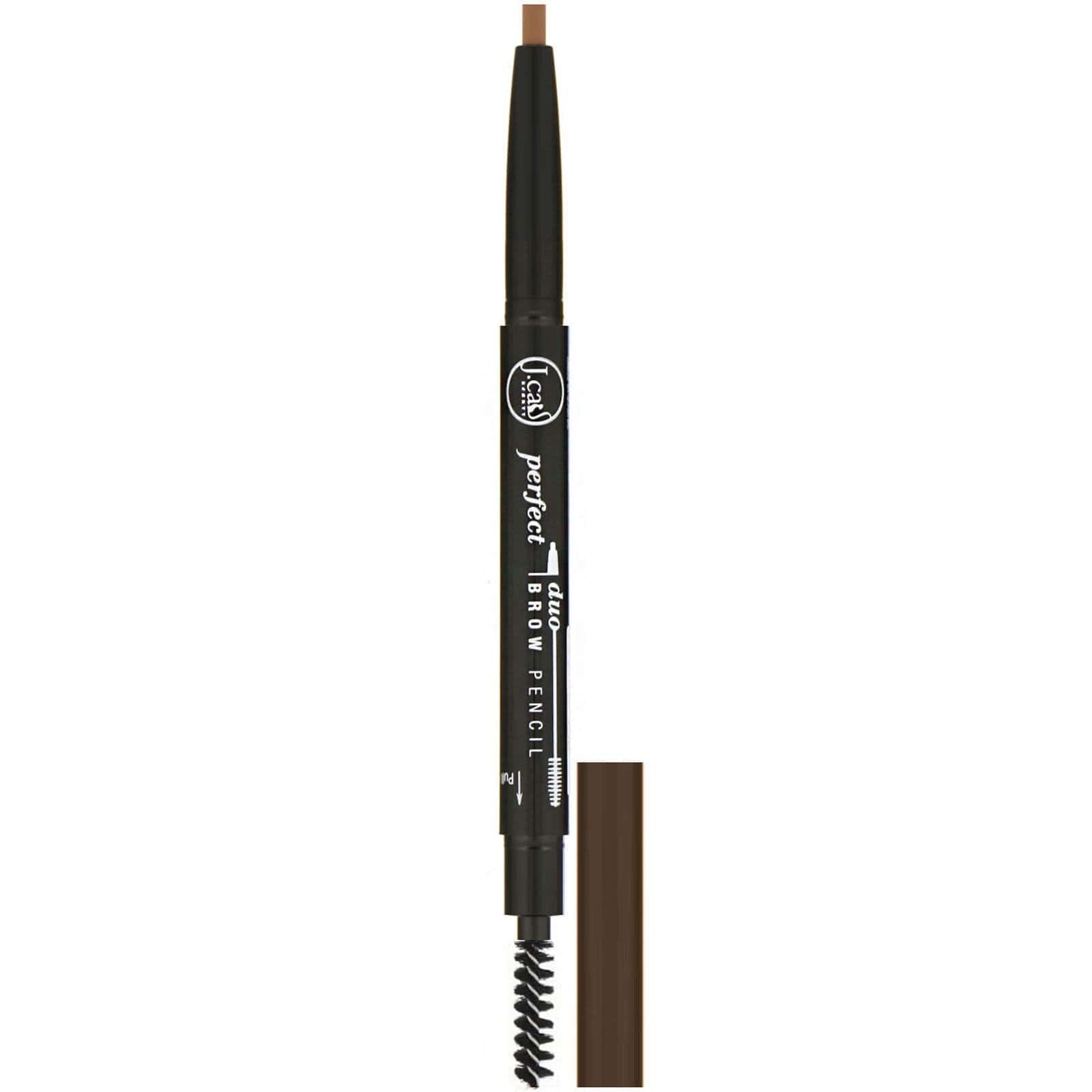 J.Cat Beauty, Dúo perfecto, Lápiz de cejas, BDP104 Castaño rojizo, 0,25 g (0,009 oz)