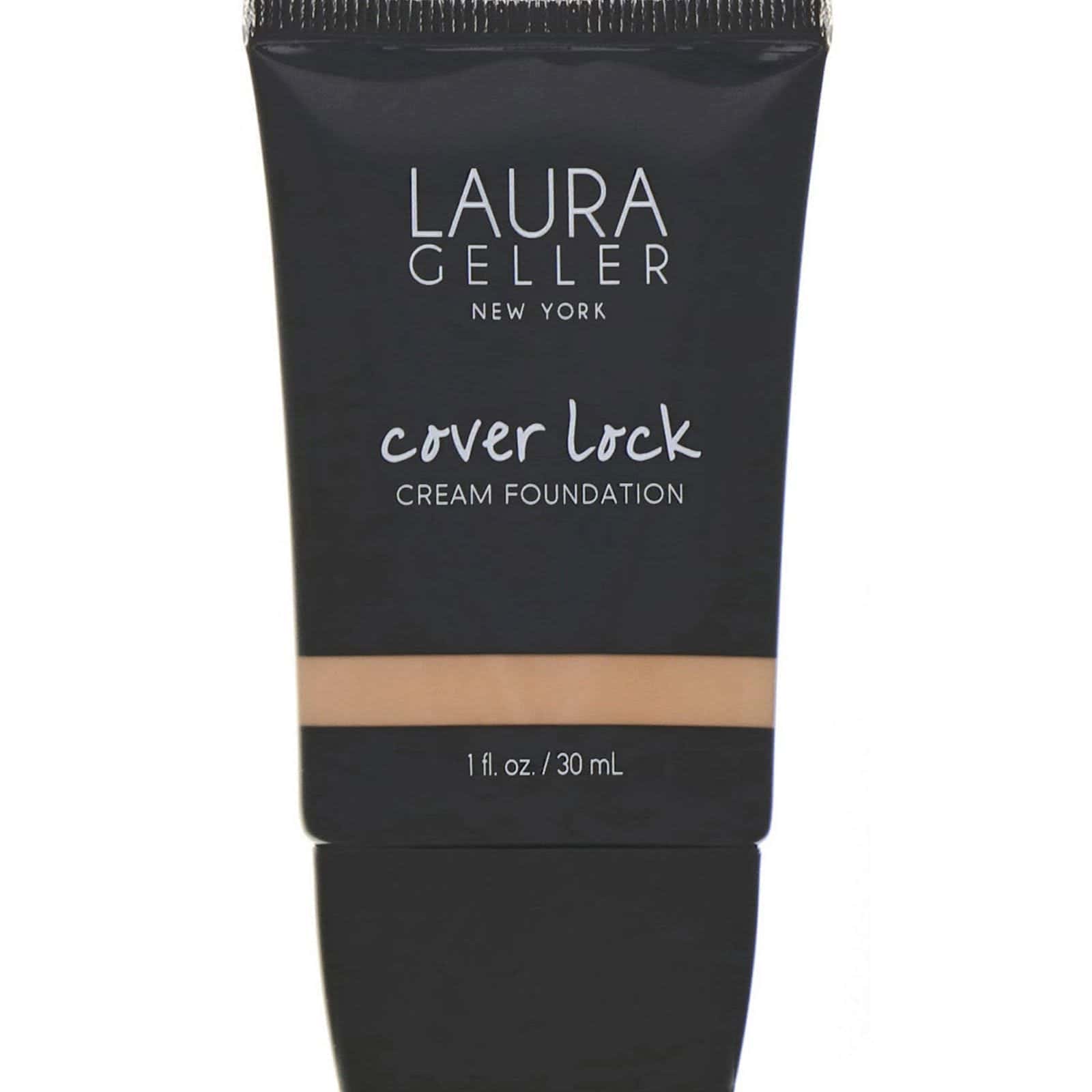 Laura Geller, Cover Lock, Base de maquillaje en crema, Claro, 30 ml (1 oz. líq.)