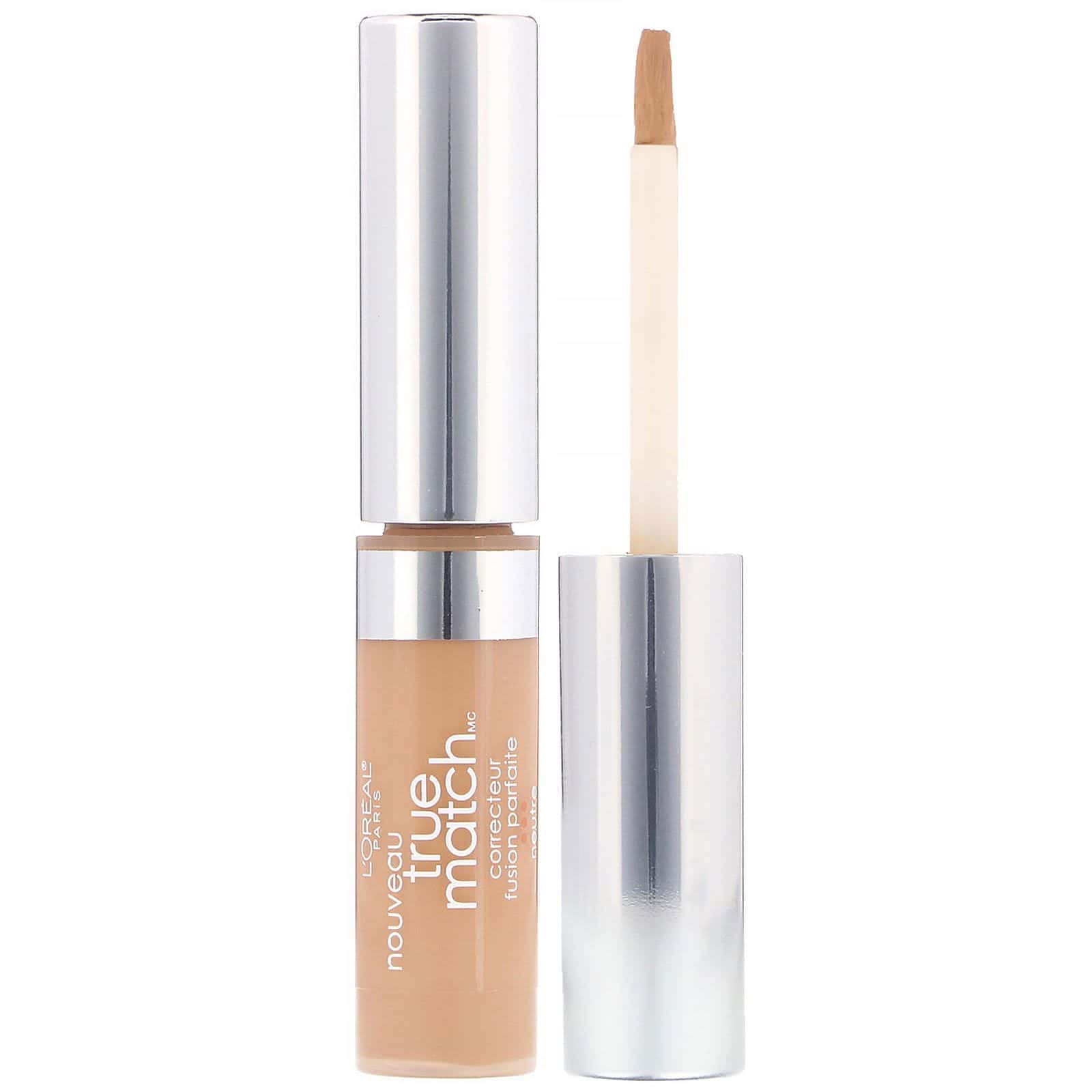 L'Oreal, Corrector superfácil de difuminar True Match Super-Blendable, Neutro claro/medio, N4-5, 5,2 ml (0,17 oz. líq.)