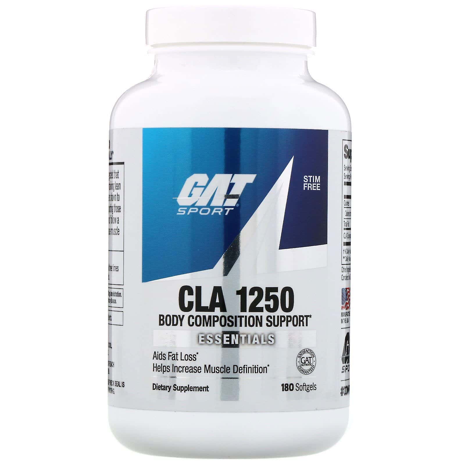 GAT, CLA 1250, 180 Softgels