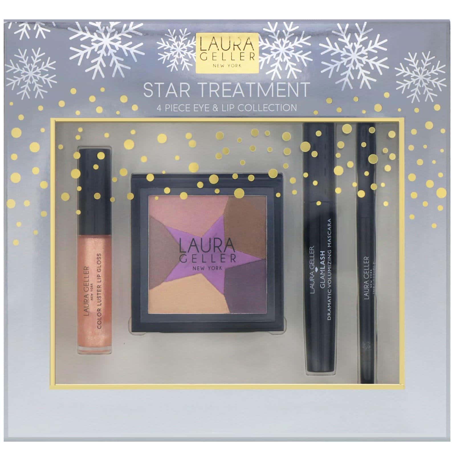 Laura Geller, Star Treatment, Colección de 4 piezas para ojos y labios