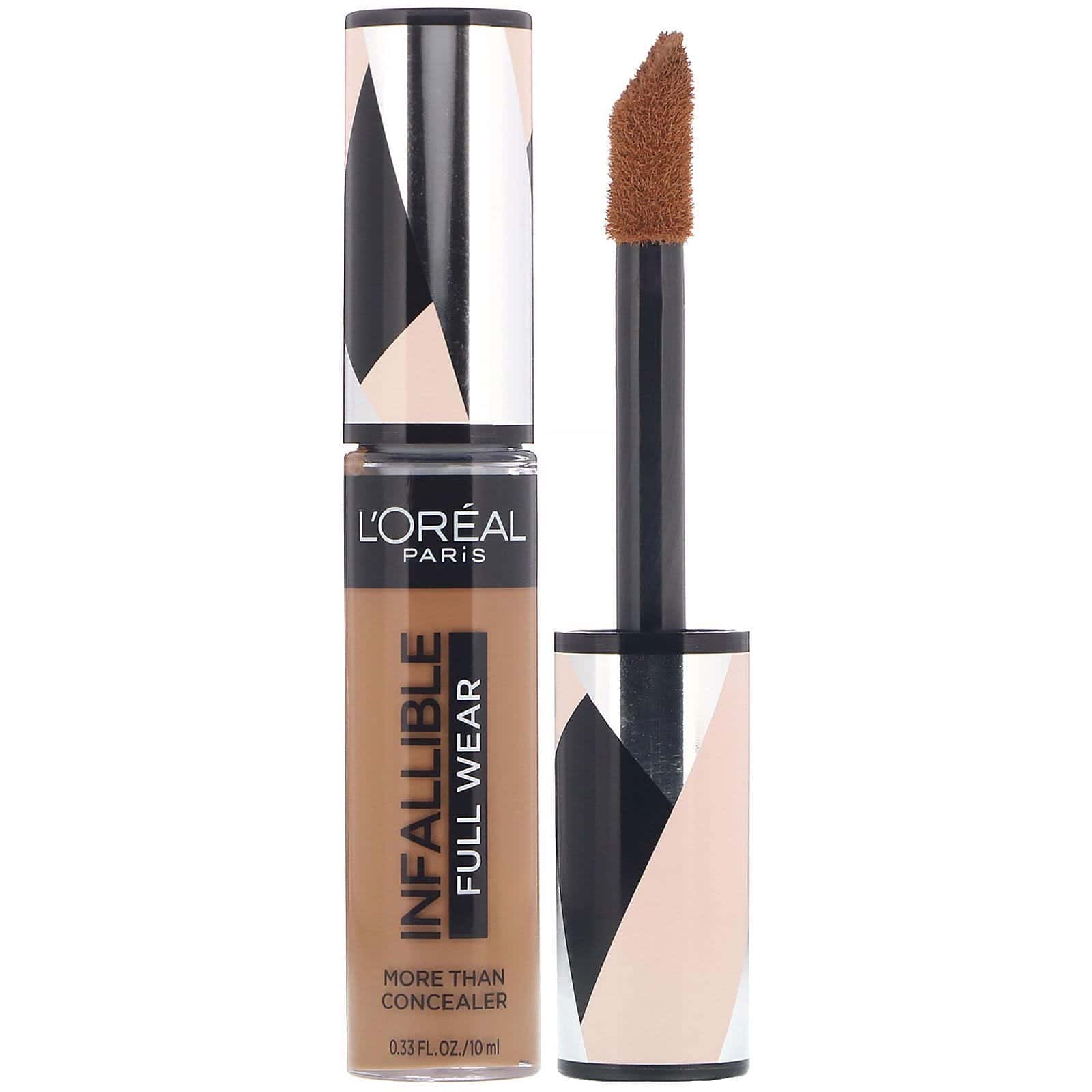 L'Oreal, Infallible Full Wear, Corrector de cobertura total, Más que un corrector, 415 Honey (miel), 10 ml (0,33 oz. líq.)