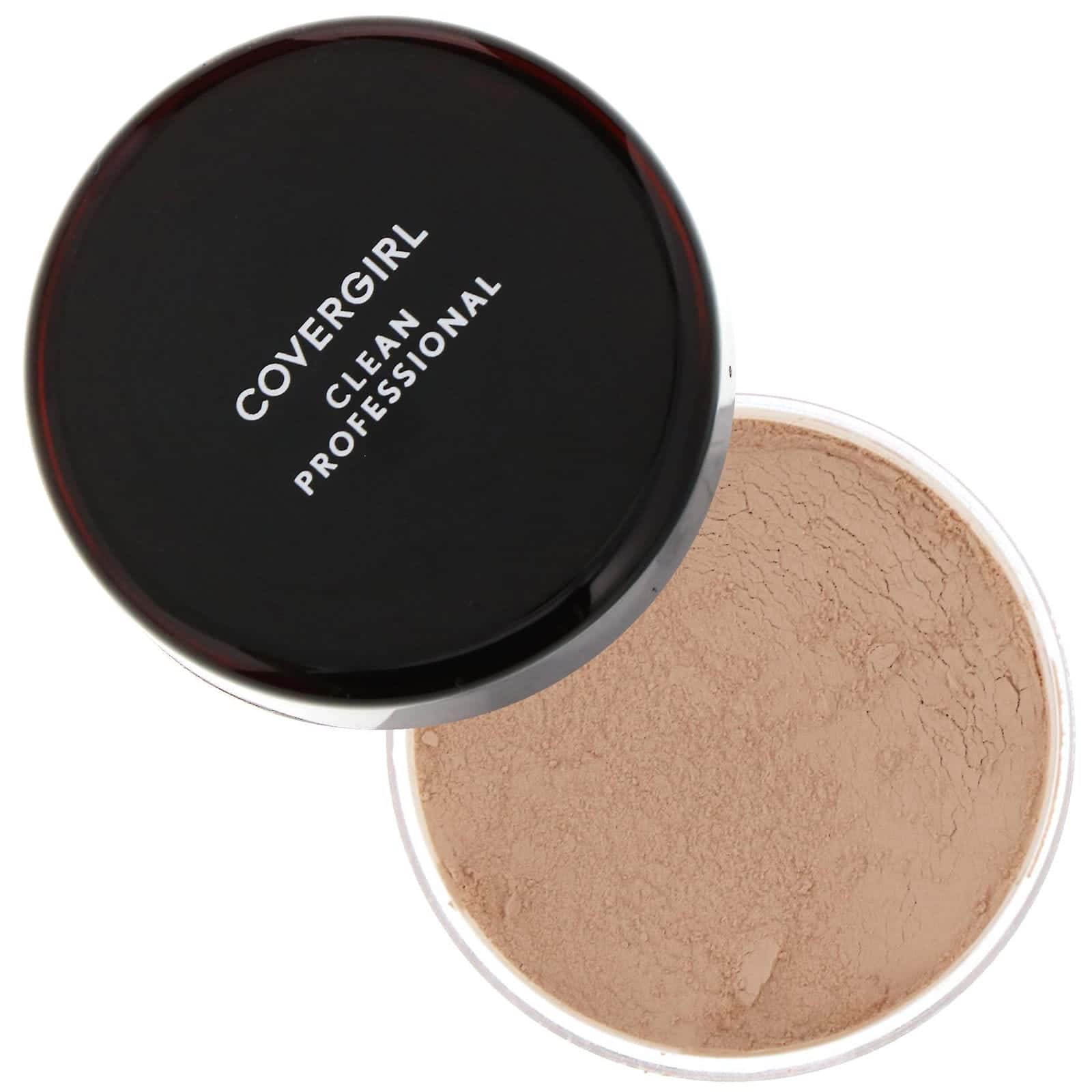 Covergirl, Clean, Profesional, Polvo volátil, 115 Tono medio translúcido, 20 g (0,7 oz)