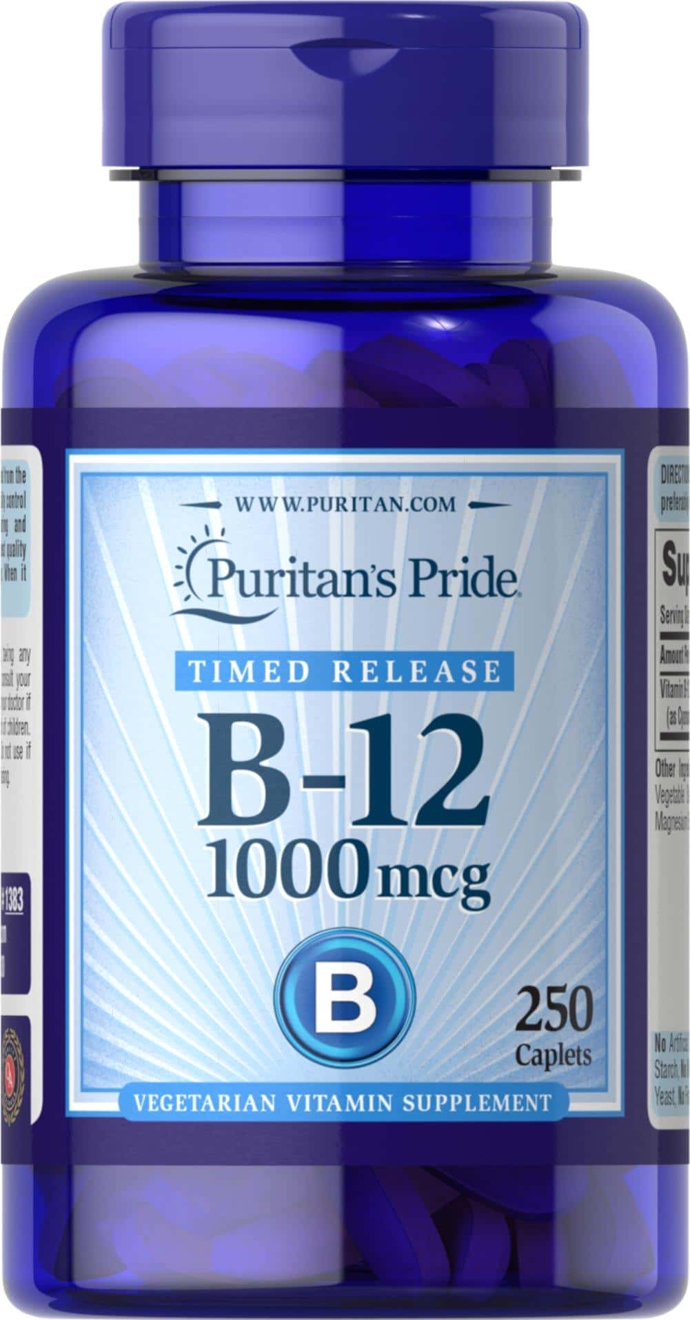 Vitamina B-12 1000 mcg de liberación programada
