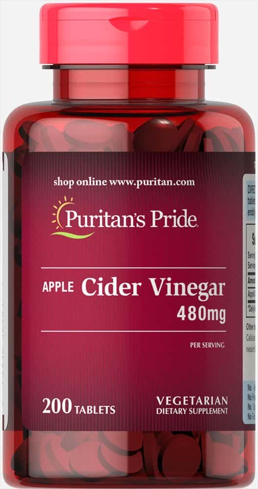Vinagre de sidra de manzana 480 mg