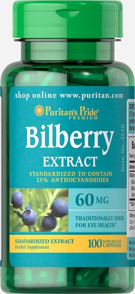 Extracto estandarizado de arándano 60 mg