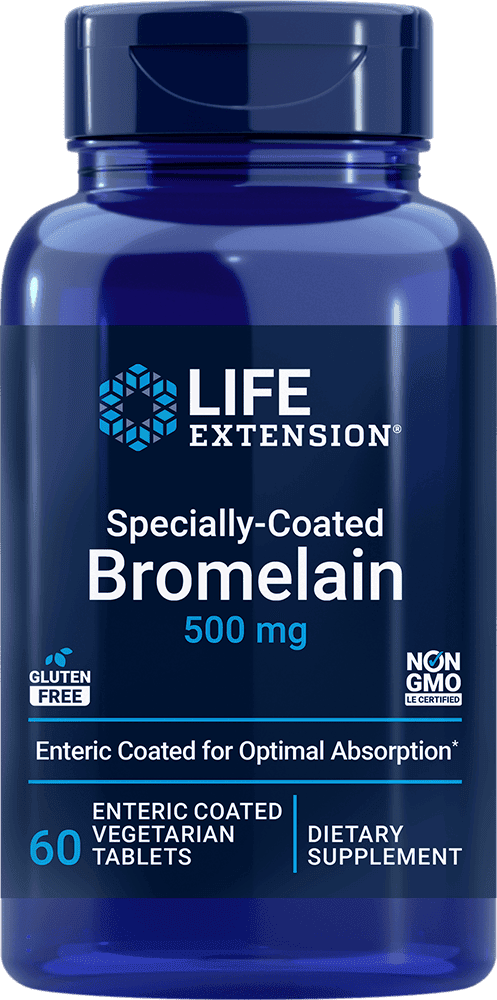 Specially-Coated Bromelain