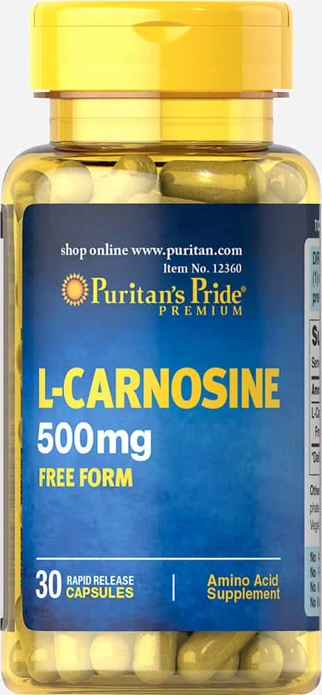 L-carnosina 500 mg
