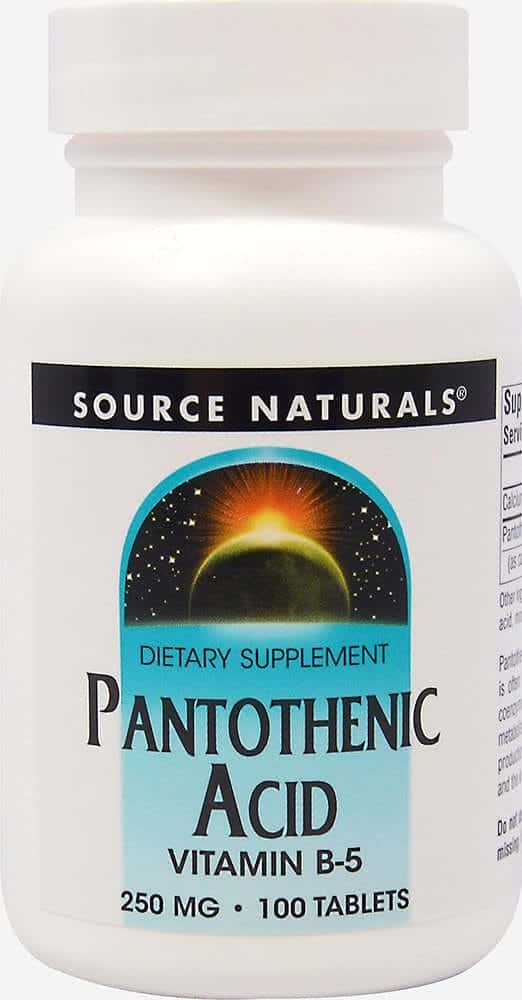 Ácido pantoténico Vitamina B-5 250 mg