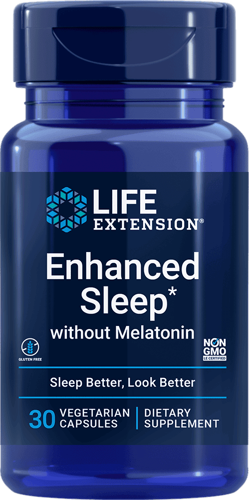 Enhanced Sleep without Melatonin