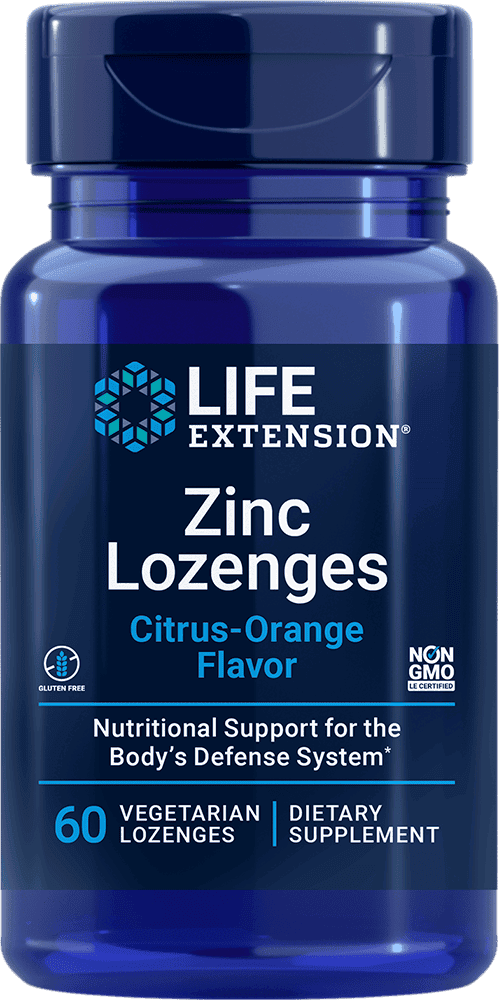 Zinc Lozenges (Citrus-Orange Flavor)