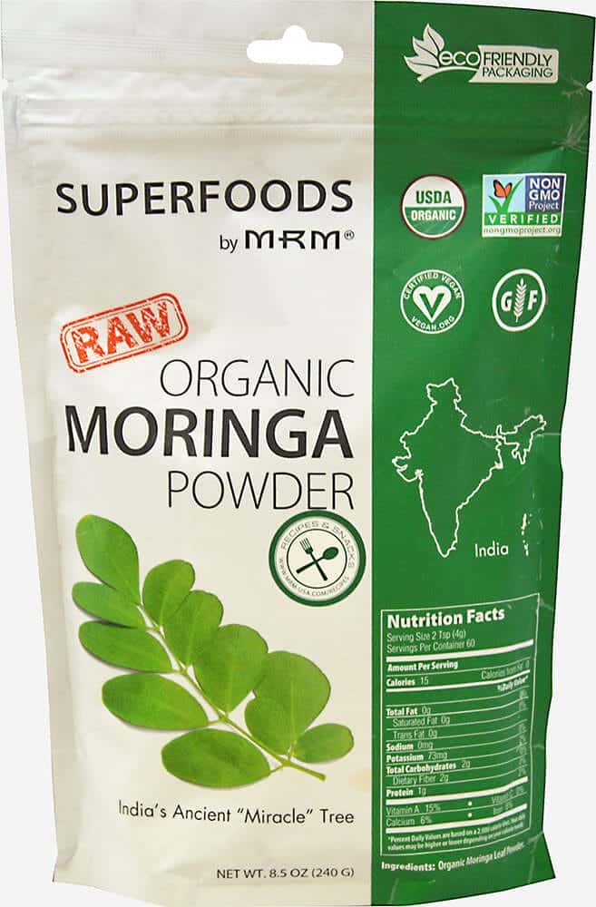Polvo de Moringa Orgánica