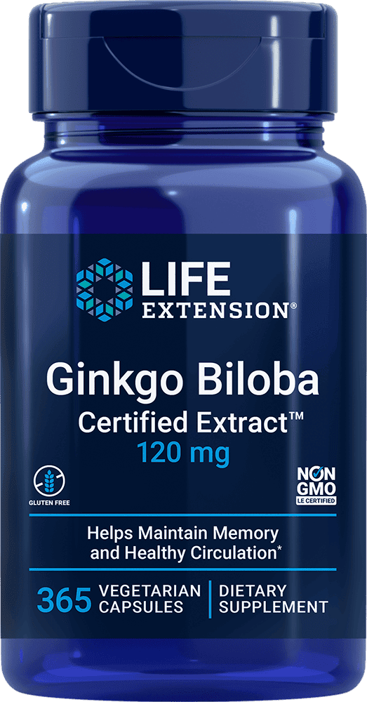 Ginkgo Biloba Certified Extract™