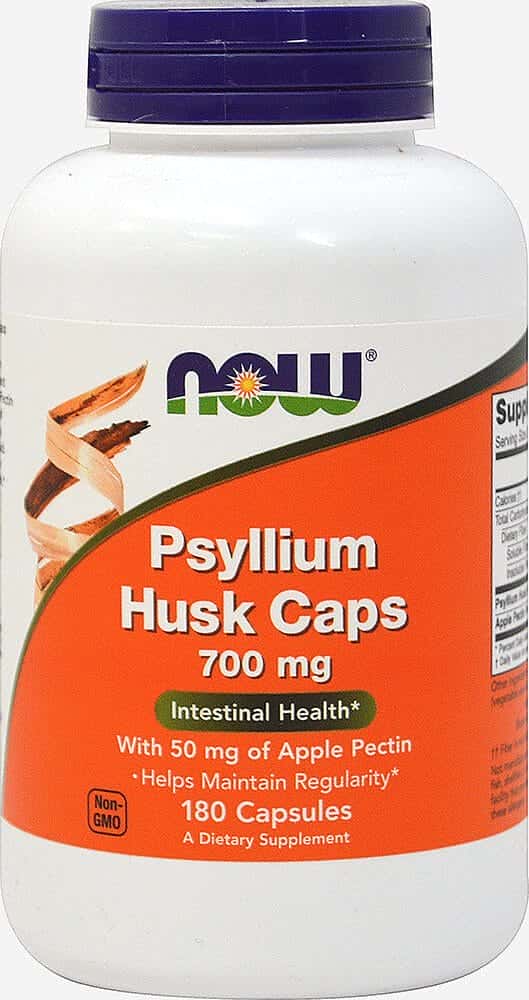 Cápsulas de cáscara de psyllium 700 mg