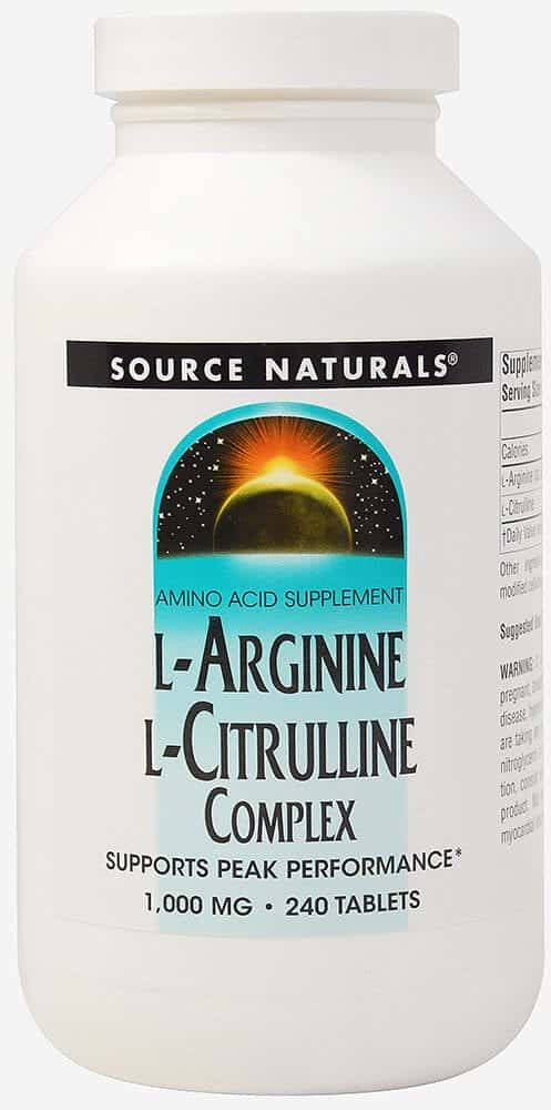 Complejo de L-Arginina 750 mg y L-Citrulina 250 mg