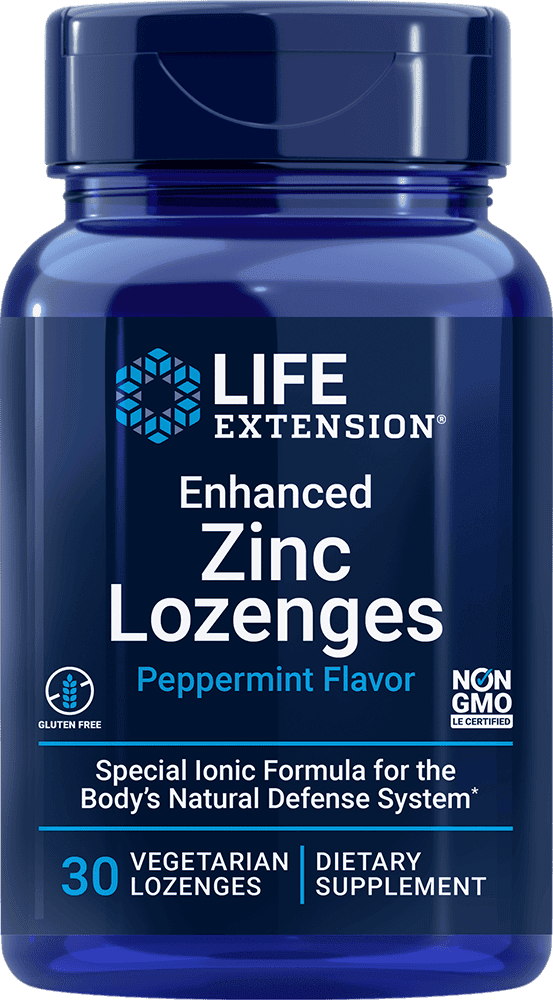 Enhanced Zinc Lozenges (Peppermint)