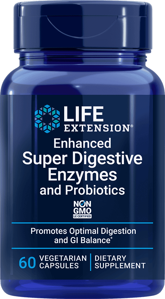 Enhanced Super Digestive Enzymes and Probiotics