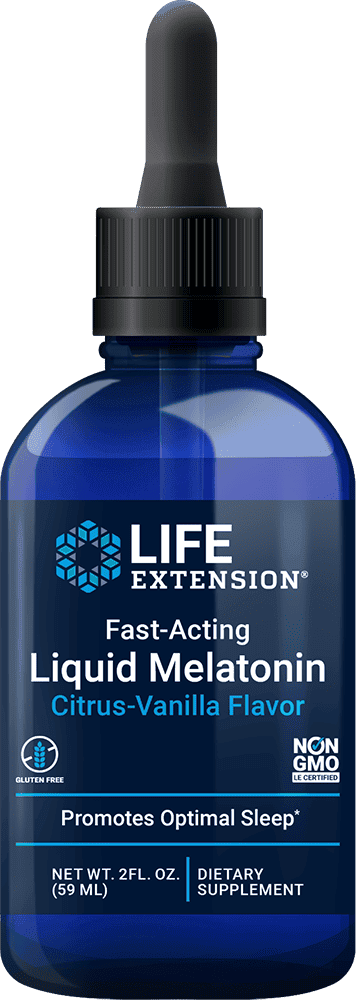 Fast-Acting Liquid Melatonin (Citrus-Vanilla)