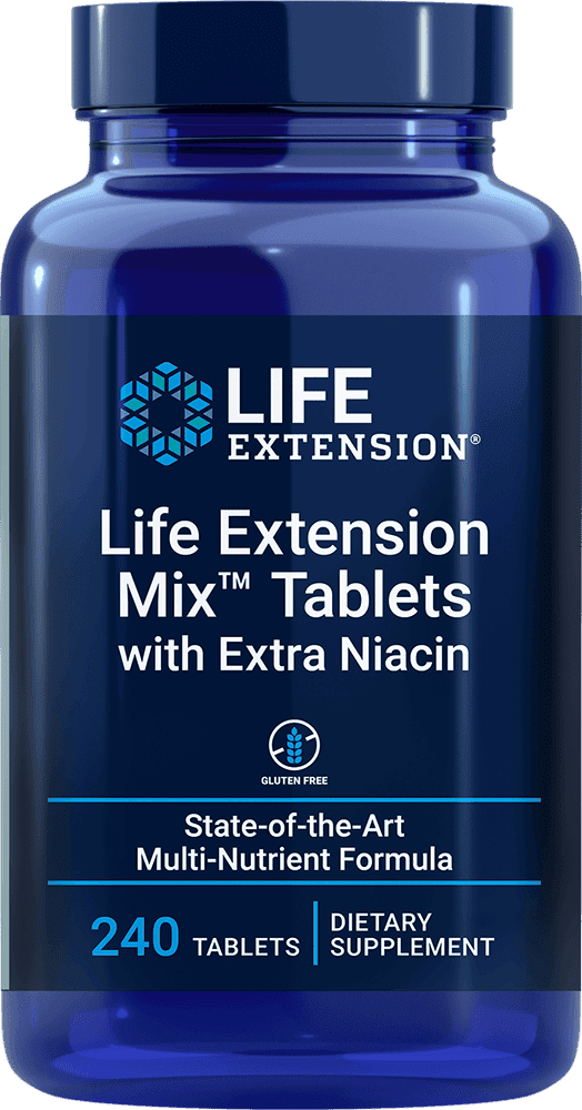 Life Extension Mix™ Tablets with Extra Niacin