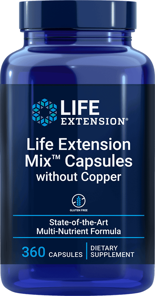 Life Extension Mix™ Capsules without Copper