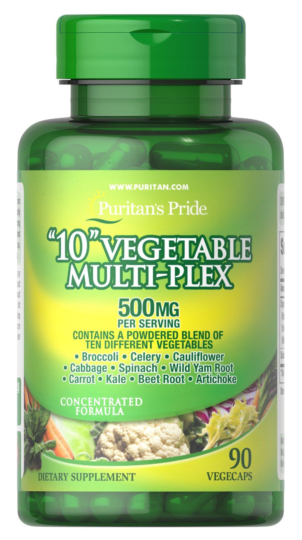 10 Vegetales Multiplex 500mg