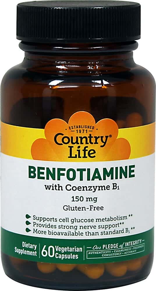 Benfotiamina 150 mg con coenzima vitamina B1