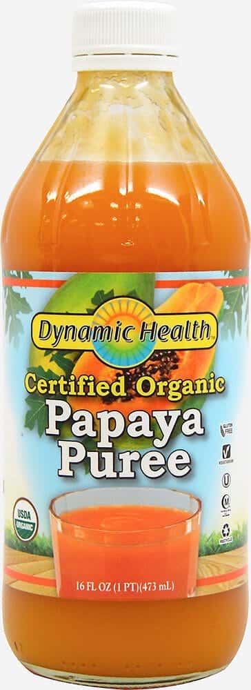 Puré de papaya