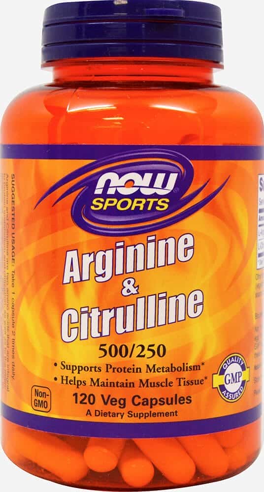 L-arginina 500 mg con citrulina 250 mg