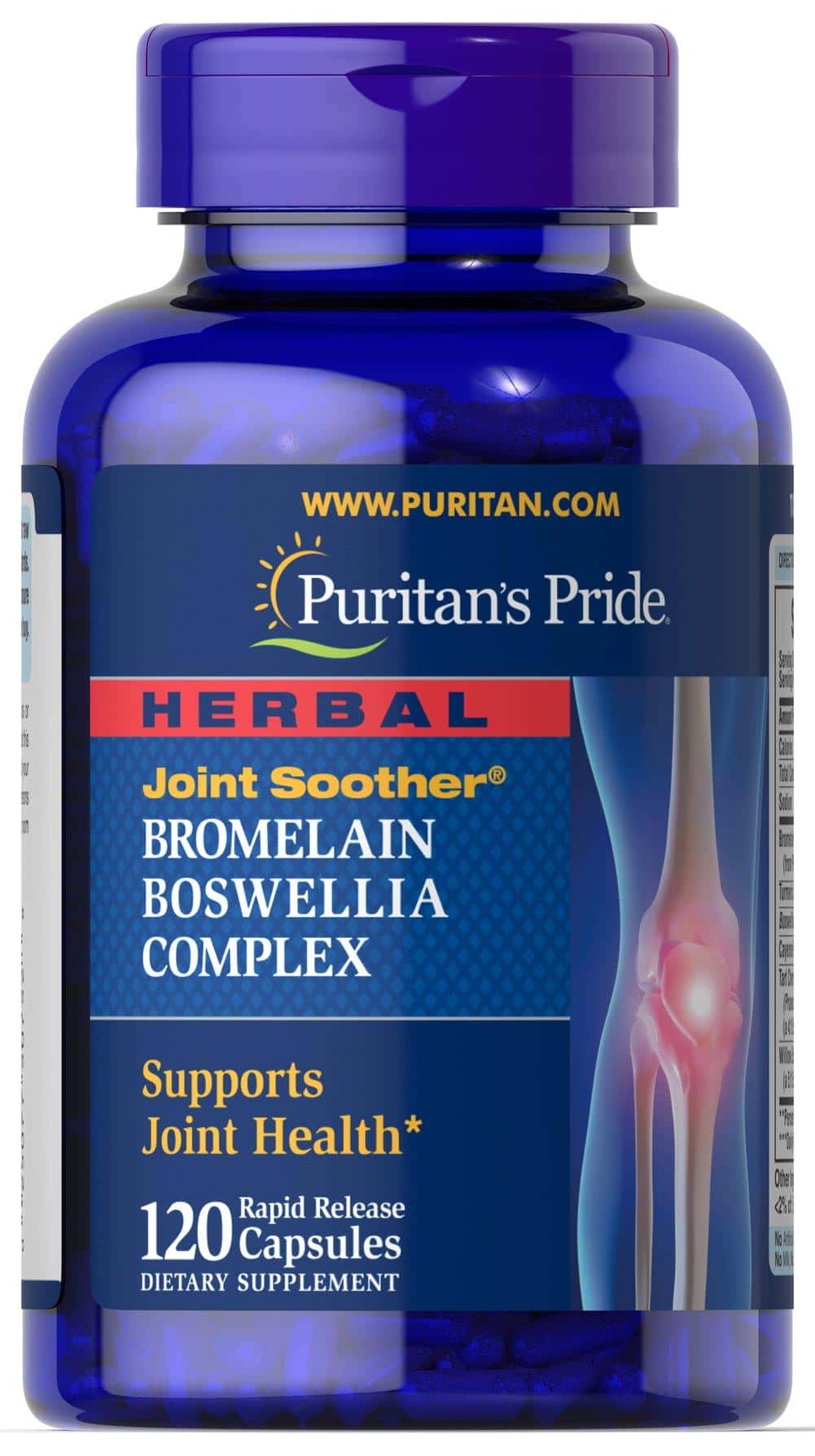 Complejo de bromelina Boswellia Herbal Joint Soother® con cúrcuma