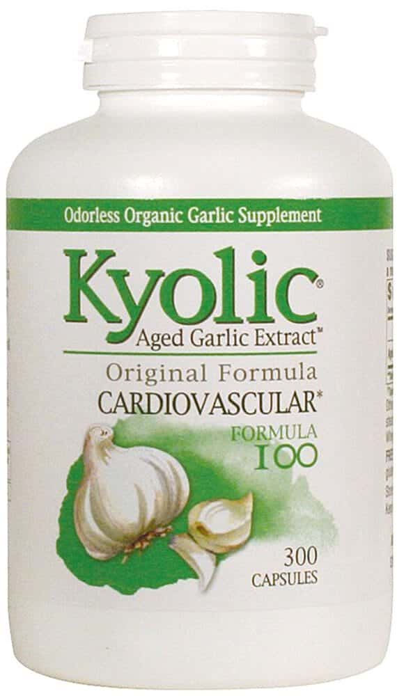 Extracto de ajo Kyolic Fórmula cardiovascular # 100