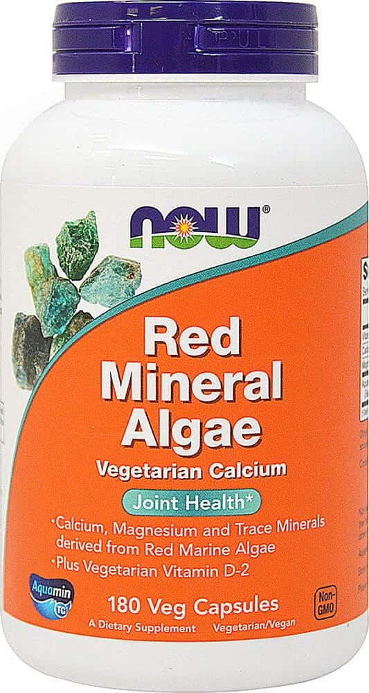 Algas minerales rojas