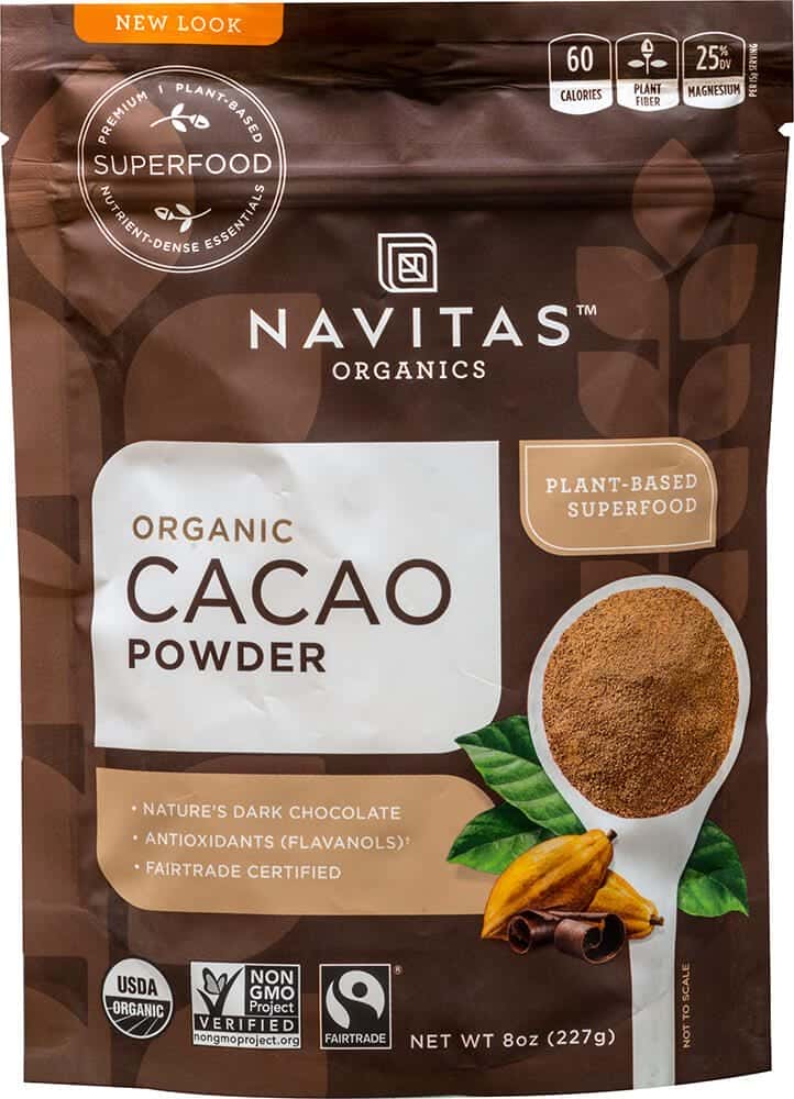 Polvo de cacao orgánico