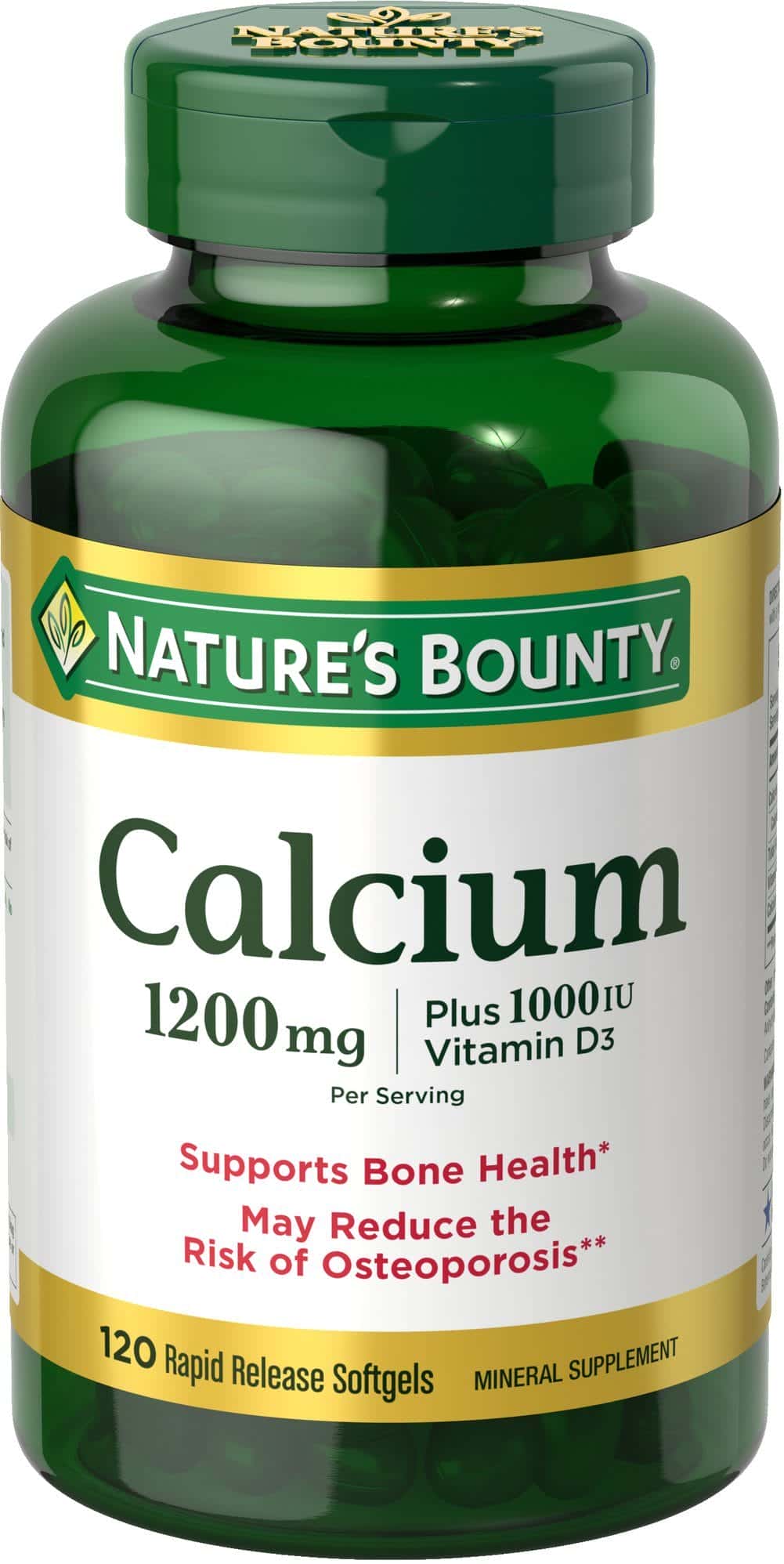 Nature's Bounty® Calcio más vitamina D